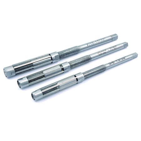 H & H Industrial Products 3 Piece No 4/A-2/A High Speed Steel Adjustable Blade Reamer Set 2006-9120